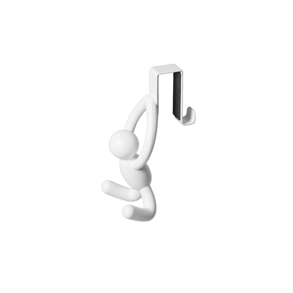 Buddy Over the Cabinet Hook. Set of 2 - White