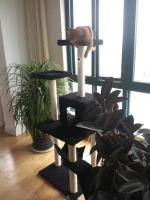Climb & Scratch Cat Activity Center