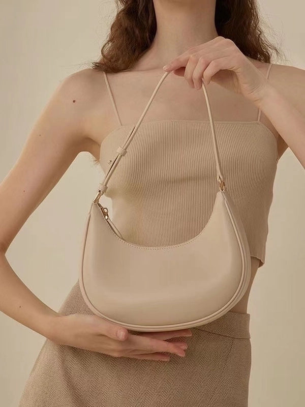 Women's All Seasons Pu Leather Streetwear Underarm Bag
