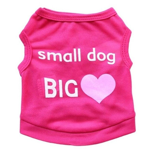 Pet Dog Clothes For Small Dogs Clothing Love Warm