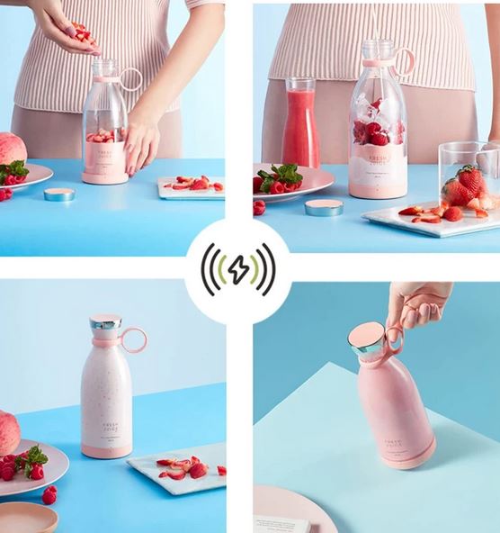 Imported Rechargeable Portable Bottle Blender for Shakes and Smoothies