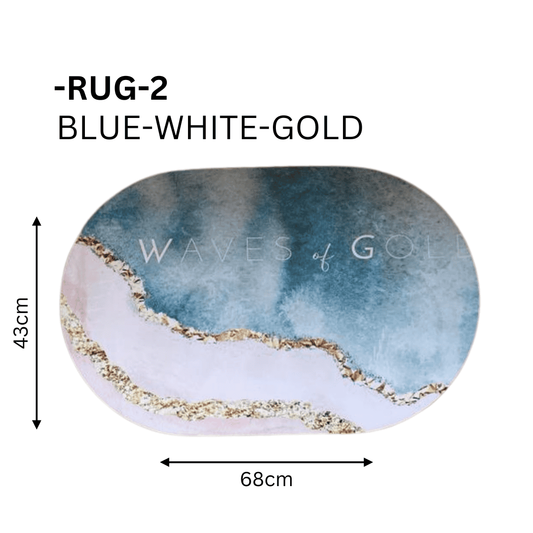 Luxury Non Slip Bath Rug Quick Dry
