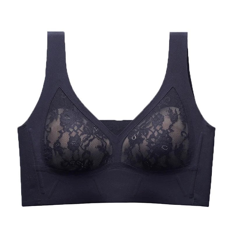 🤩No More Pesky Bra Rolls - Side Compression Full Coverage Bra