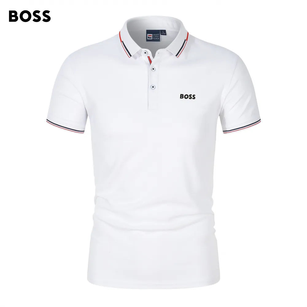 BOSS Men-s plus size polo shirt