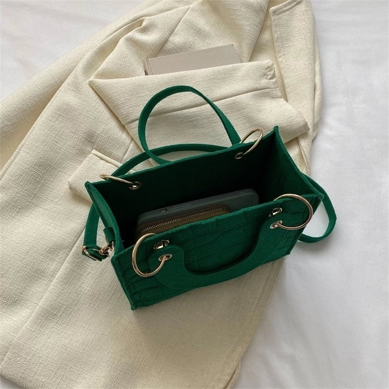 Women's Autumn Canvas Streetwear Handbag