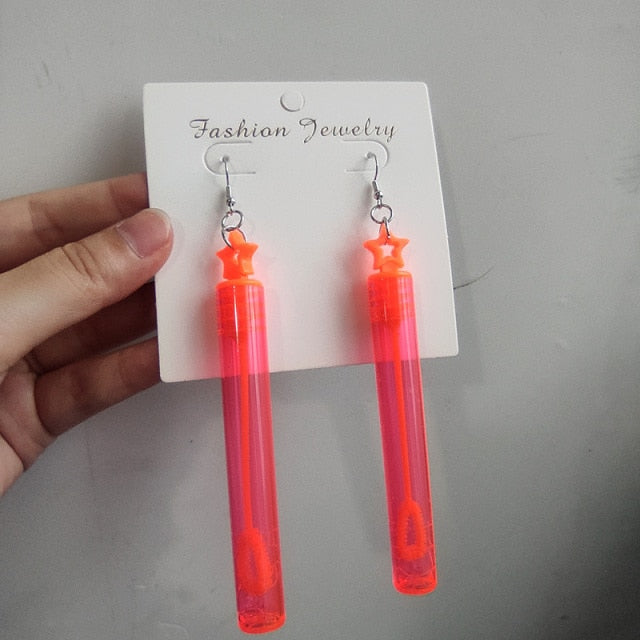 Real Bubble Earrings