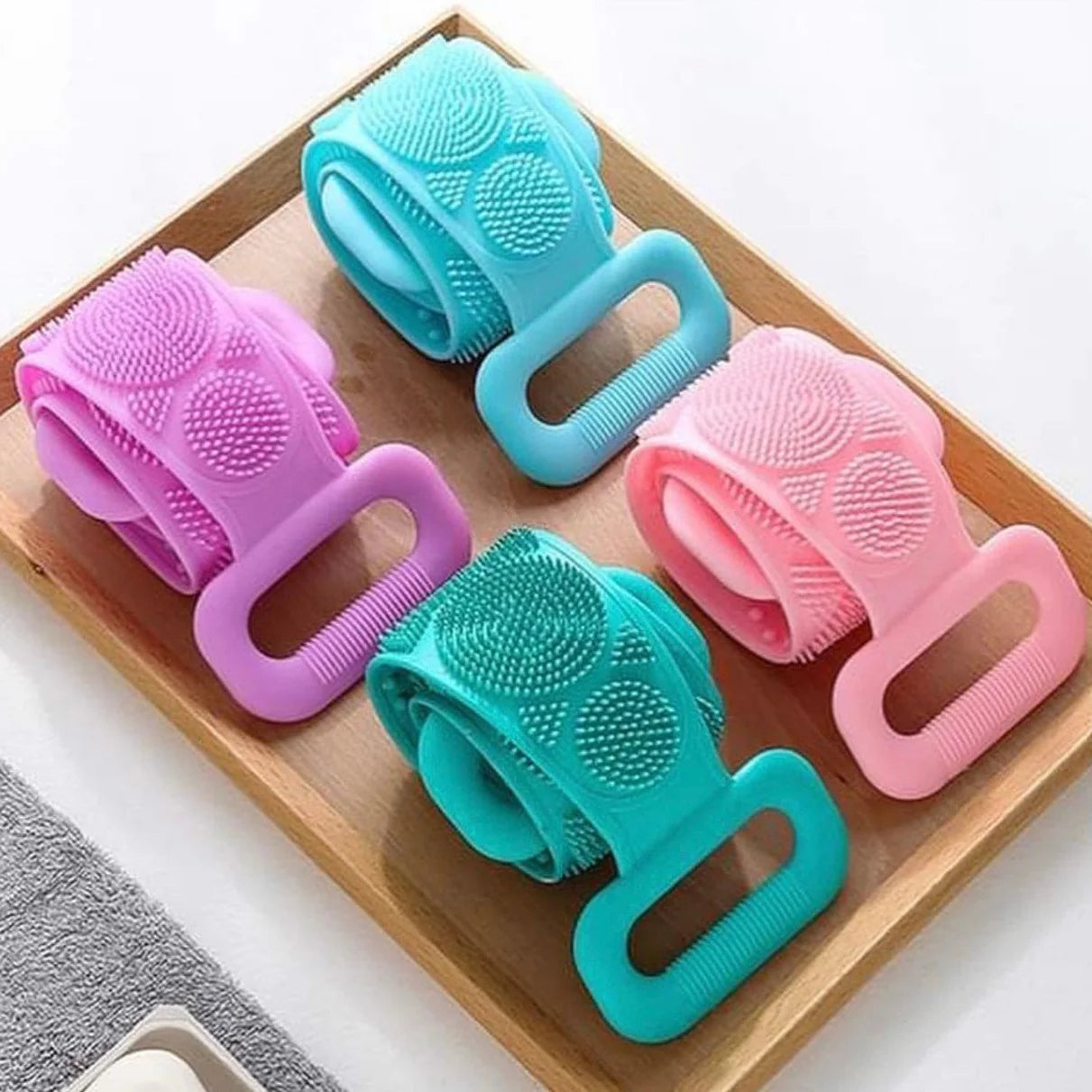 Silicone Body Scrubber Belt
