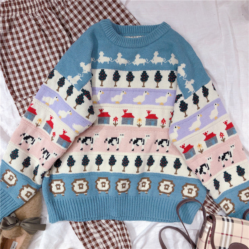 Knit Sweater KF9502