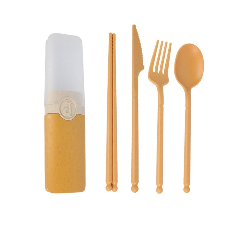 Casual Solid Color Wheat Straw Tableware