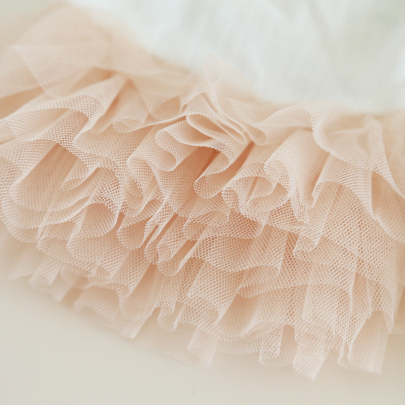 Contrast Color Sweet Bow Dog Cat Dress