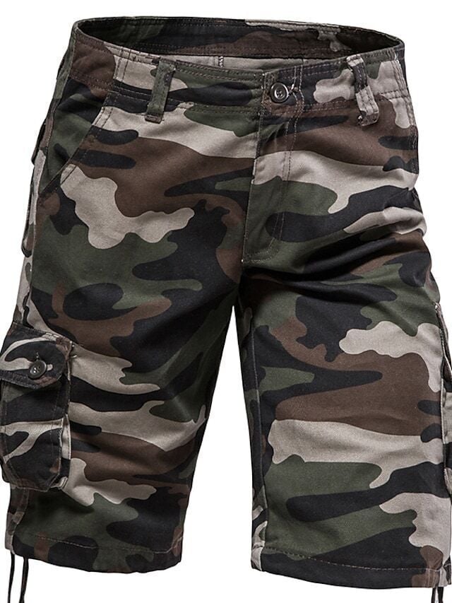 6- Pack Men's Cargo Shorts Summer Shorts Parachute Pants