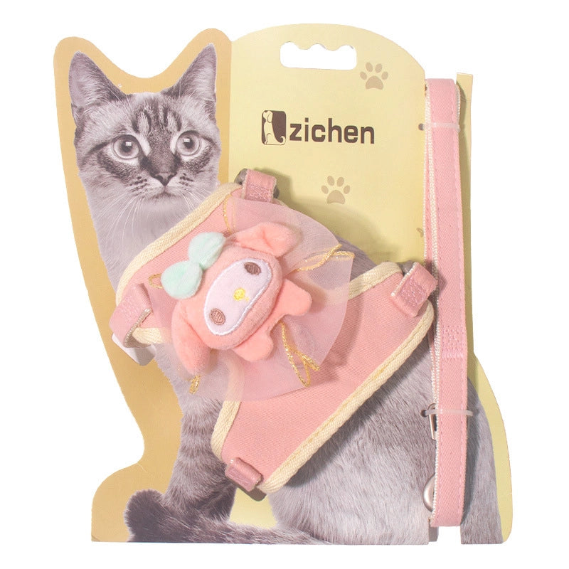 Minimalist Classic Style Polyester Color Block Leash