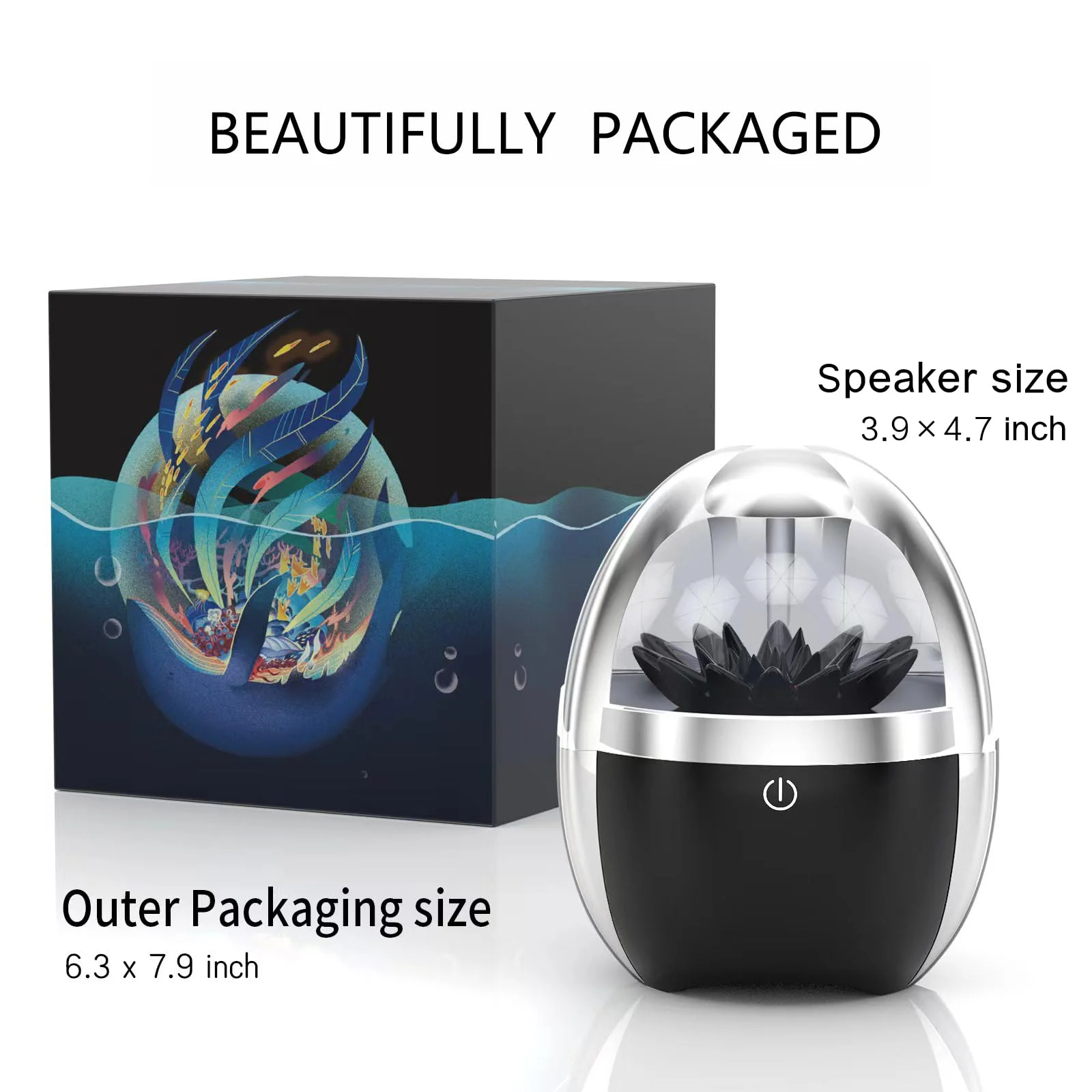 Black Friday Limited Offer🖤Buy 1 Get 1 Free🎁Venom Speaker - Music Comes to Life with Dancing Ferrofluid