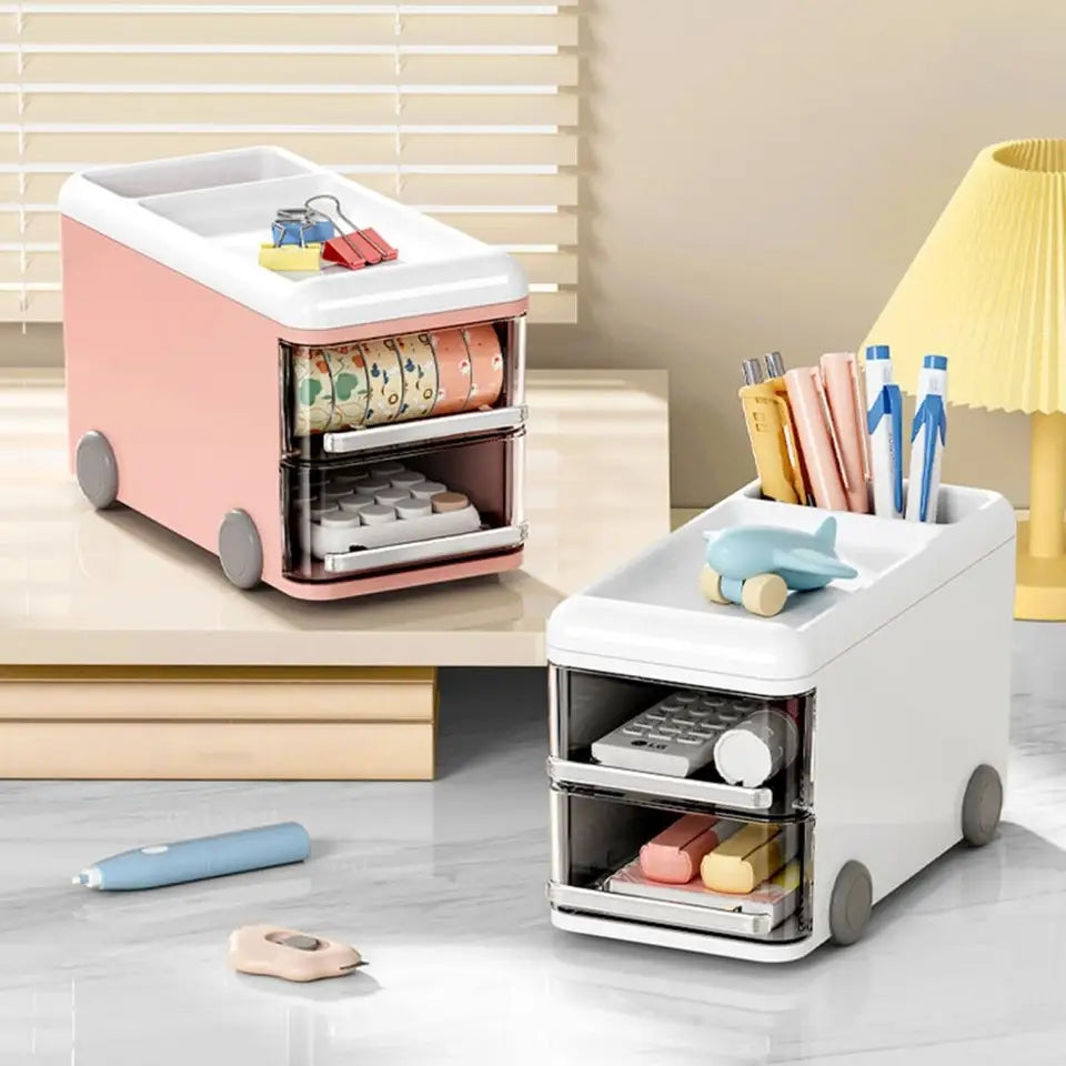 DESKTOP BUS SHAPE ORGANIZER