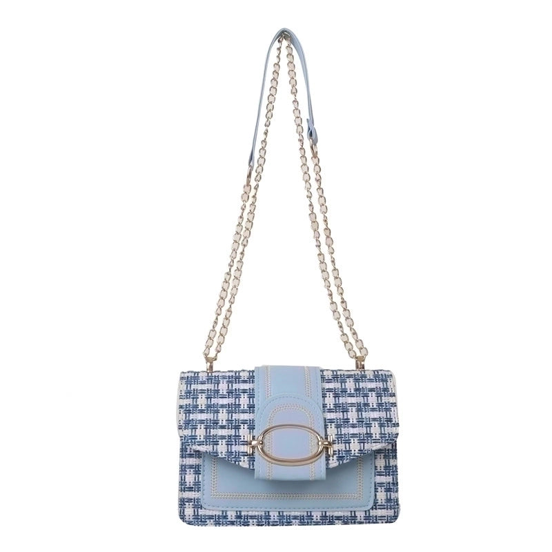 Women's Medium All Seasons Pu Leather Canvas Streetwear Shoulder Bag