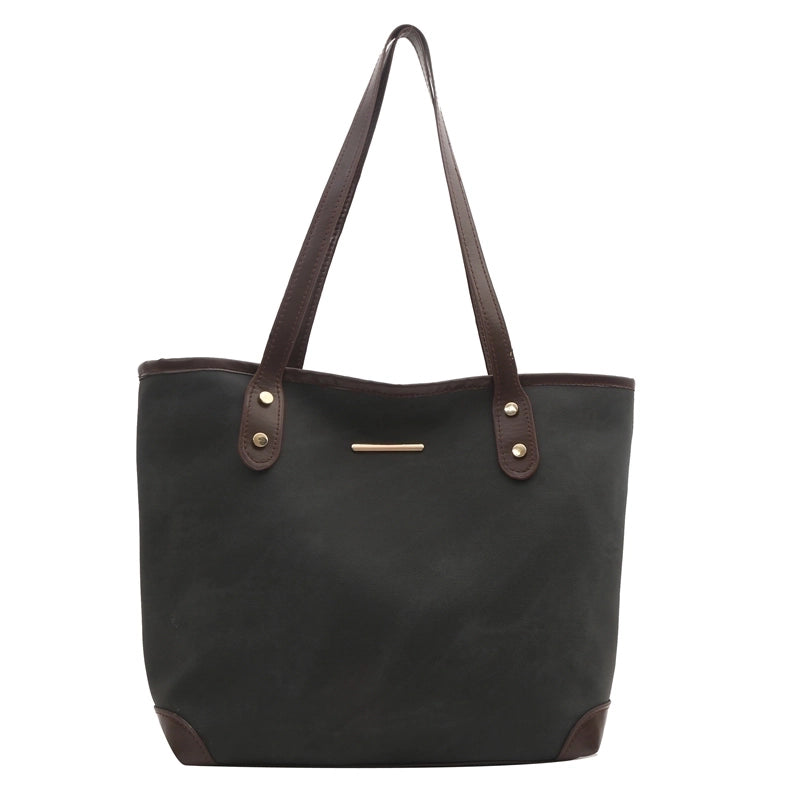 Women's Pu Leather Color Block Cute Zipper Underarm Bag