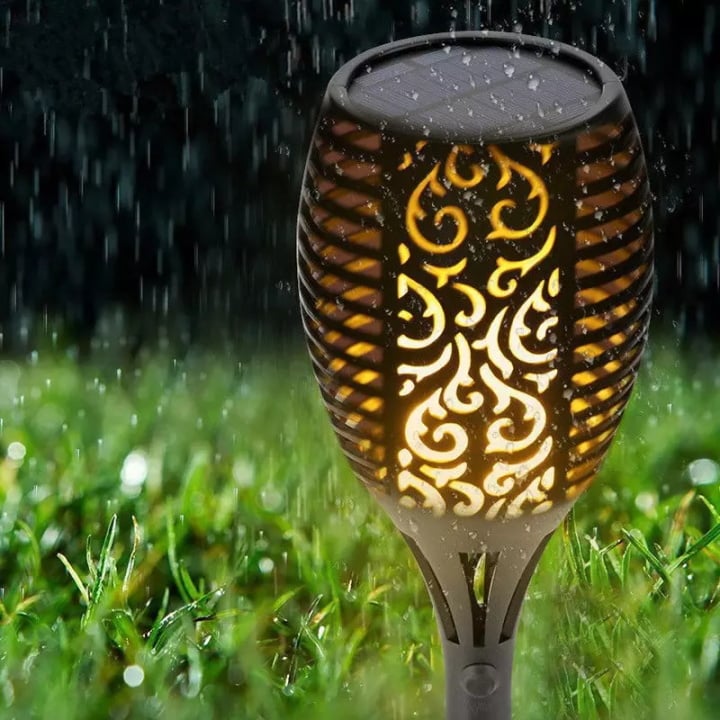 🔥Christmas Sale 60%Off- Solar LED Flame Lights Outdoors