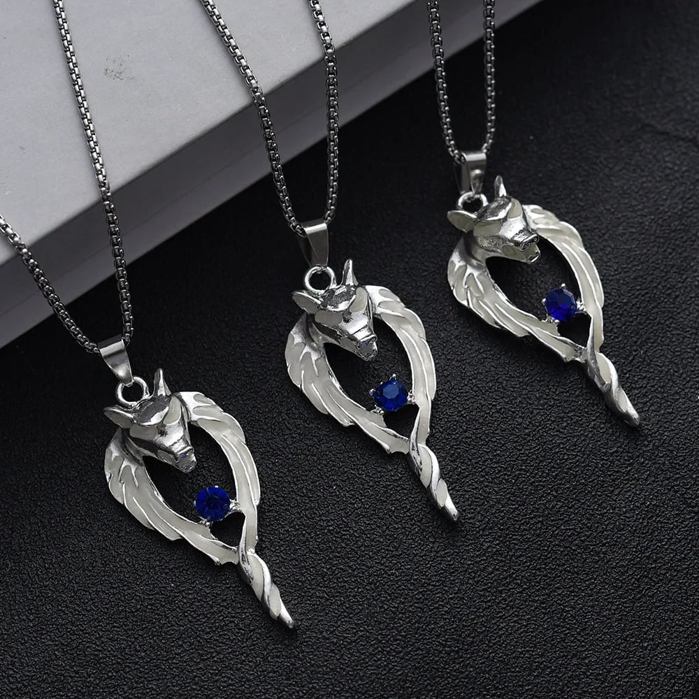 💥💥Mother's day 48% off--Glowing wolf necklace🐺🐺--SAVE A WOLF