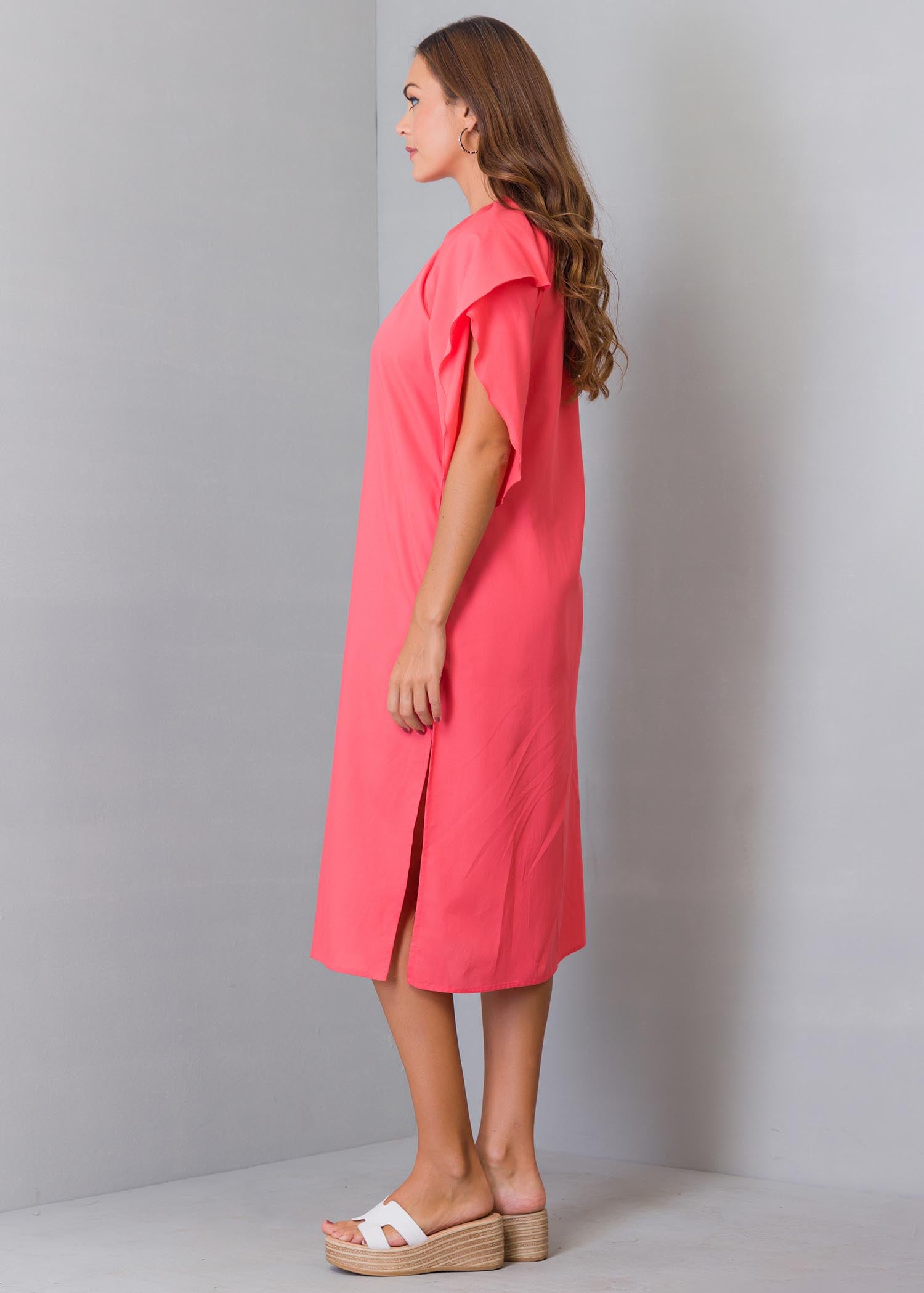 Tulip Sleeve Dress