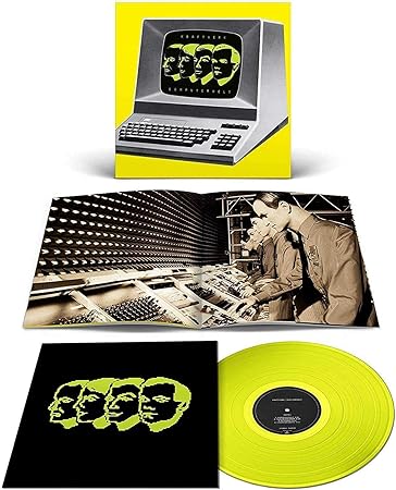 Kraftwerk-Computerwelt German Version Translucent Neon Yellow Color vinyl
