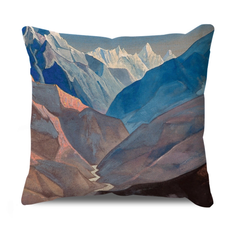 Minimalist Landscape Linen Pillow Cases Couch & Sofa Decor