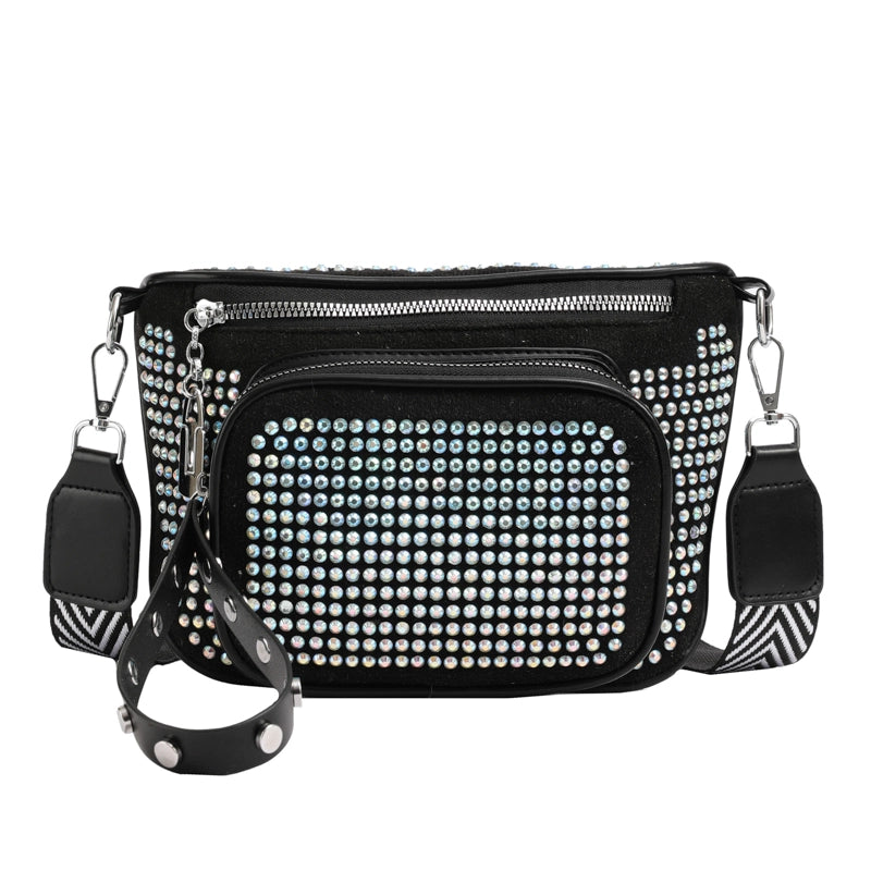Women's Streetwear Solid Color Pu Leather Waist Bags