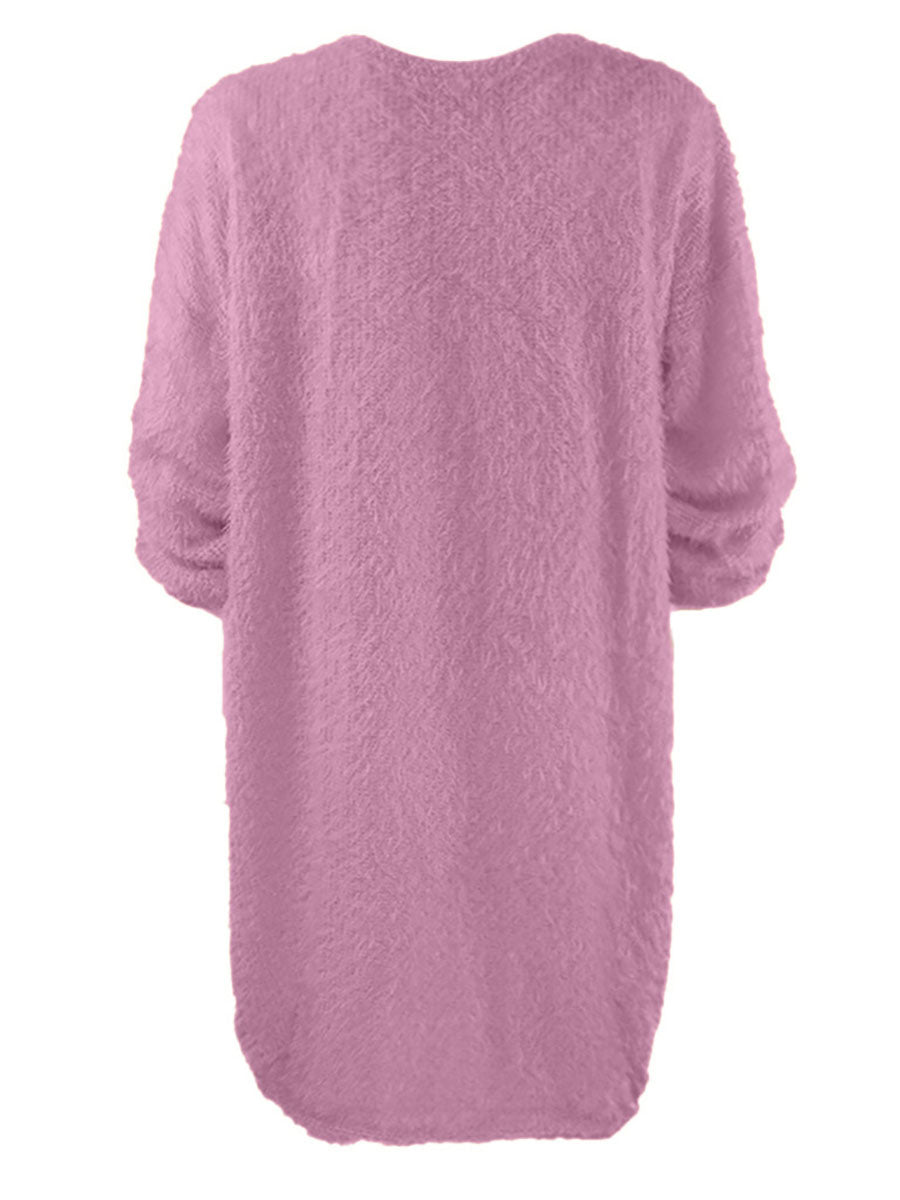 Plush Sweater Dress(8 colors)