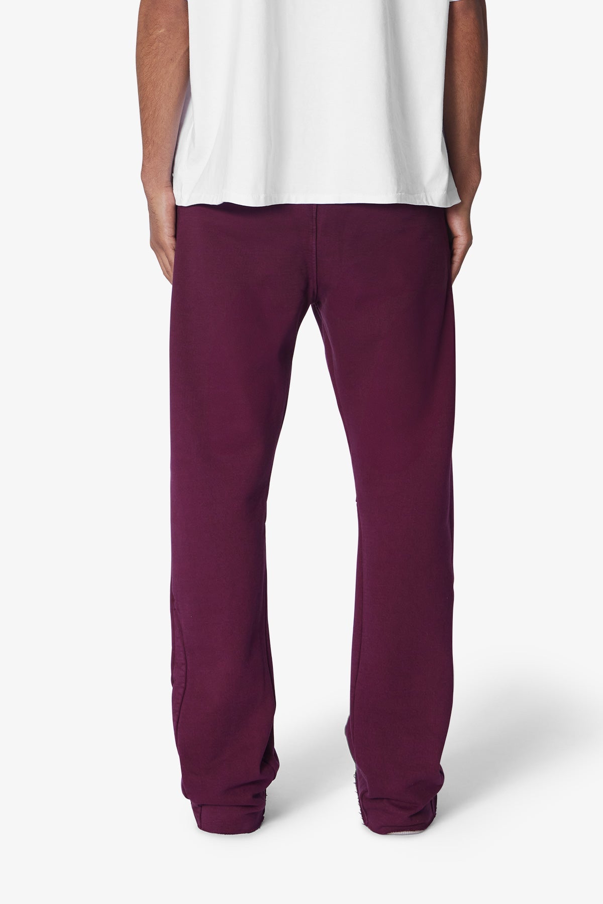 Heavy Every Day Bootcut Sweatpants - Burgundy