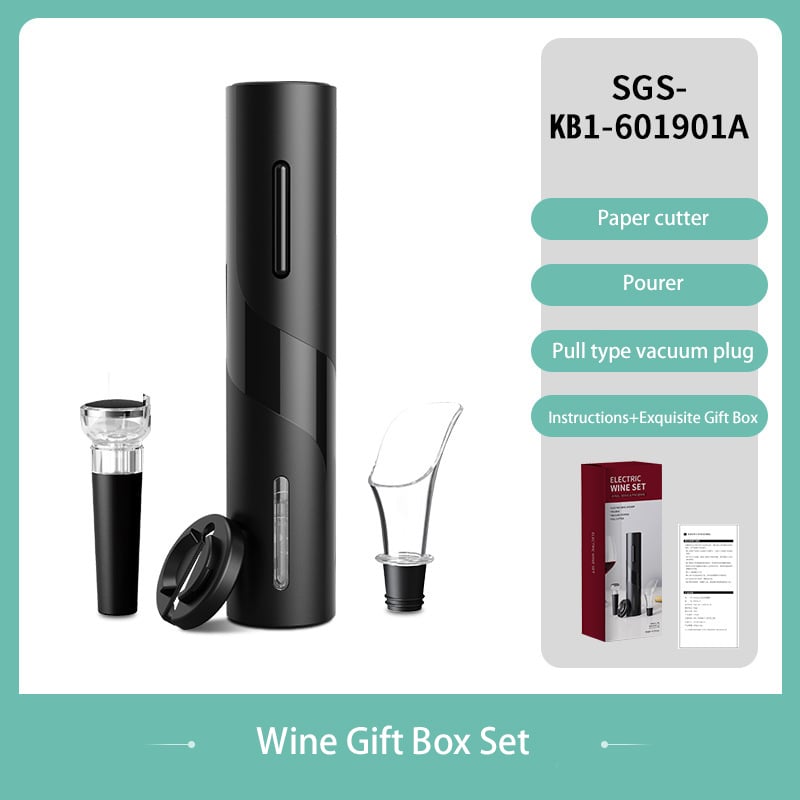 Electric wine Bottle Opener Set for Home Gift Party Valentine's Day