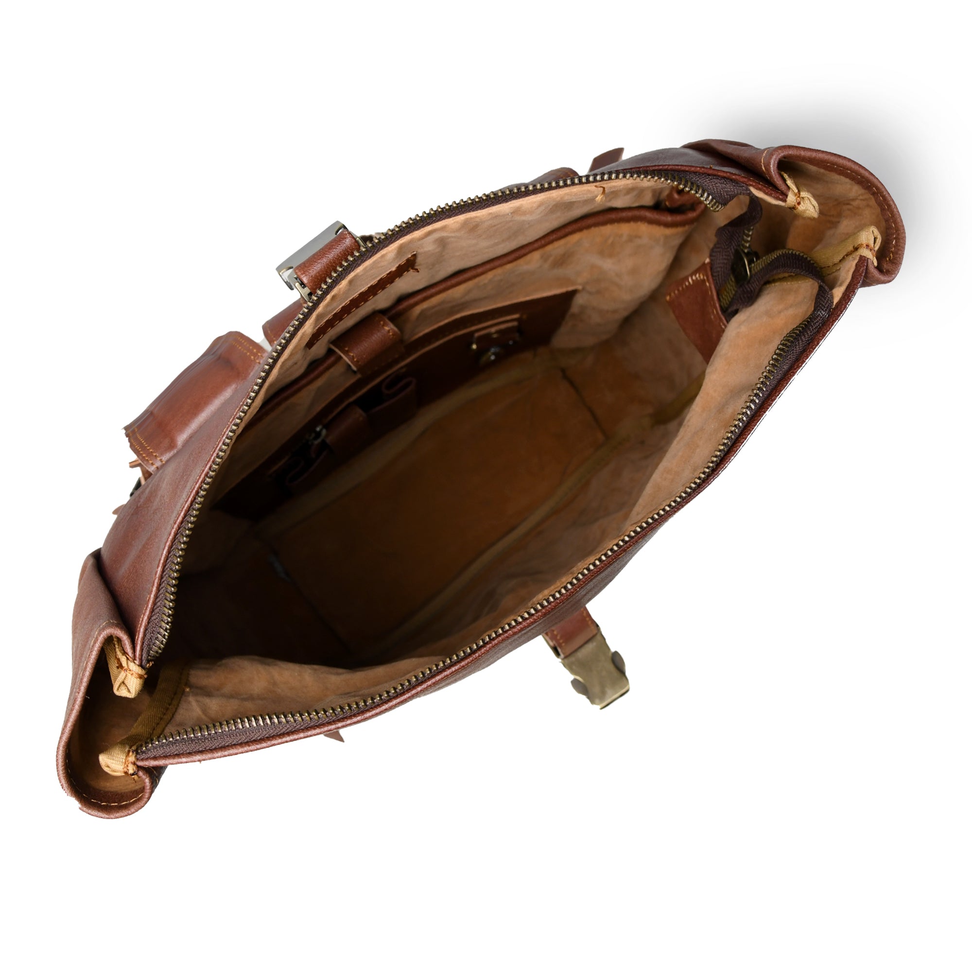 Roll-Top Backpack- Vintage