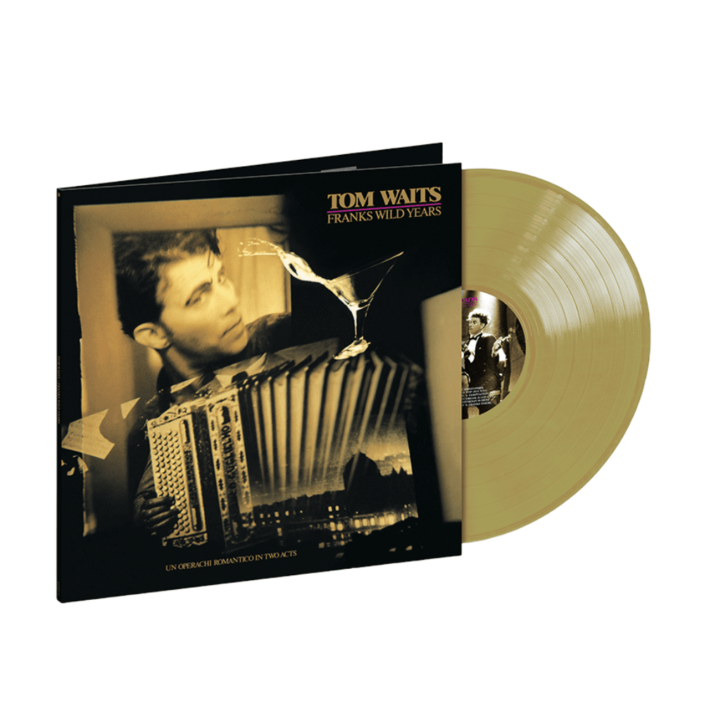 Tom Waits - Frank's Wild Years Exclusive Limited Gold Color Vinyl LP