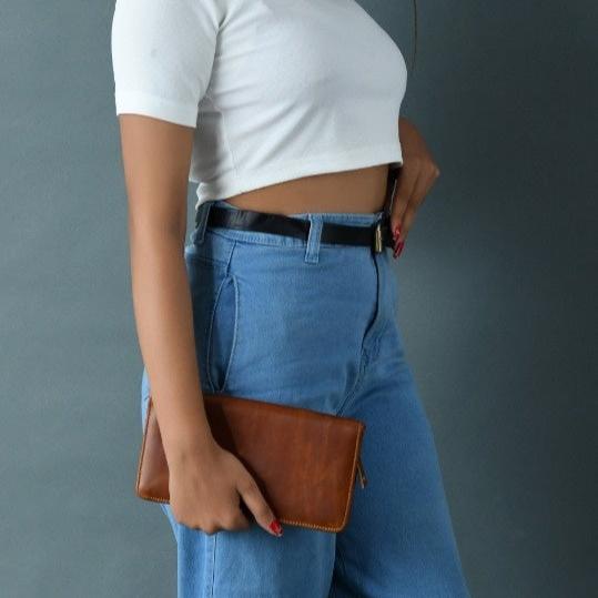 Women's Wallet- Tan Brown