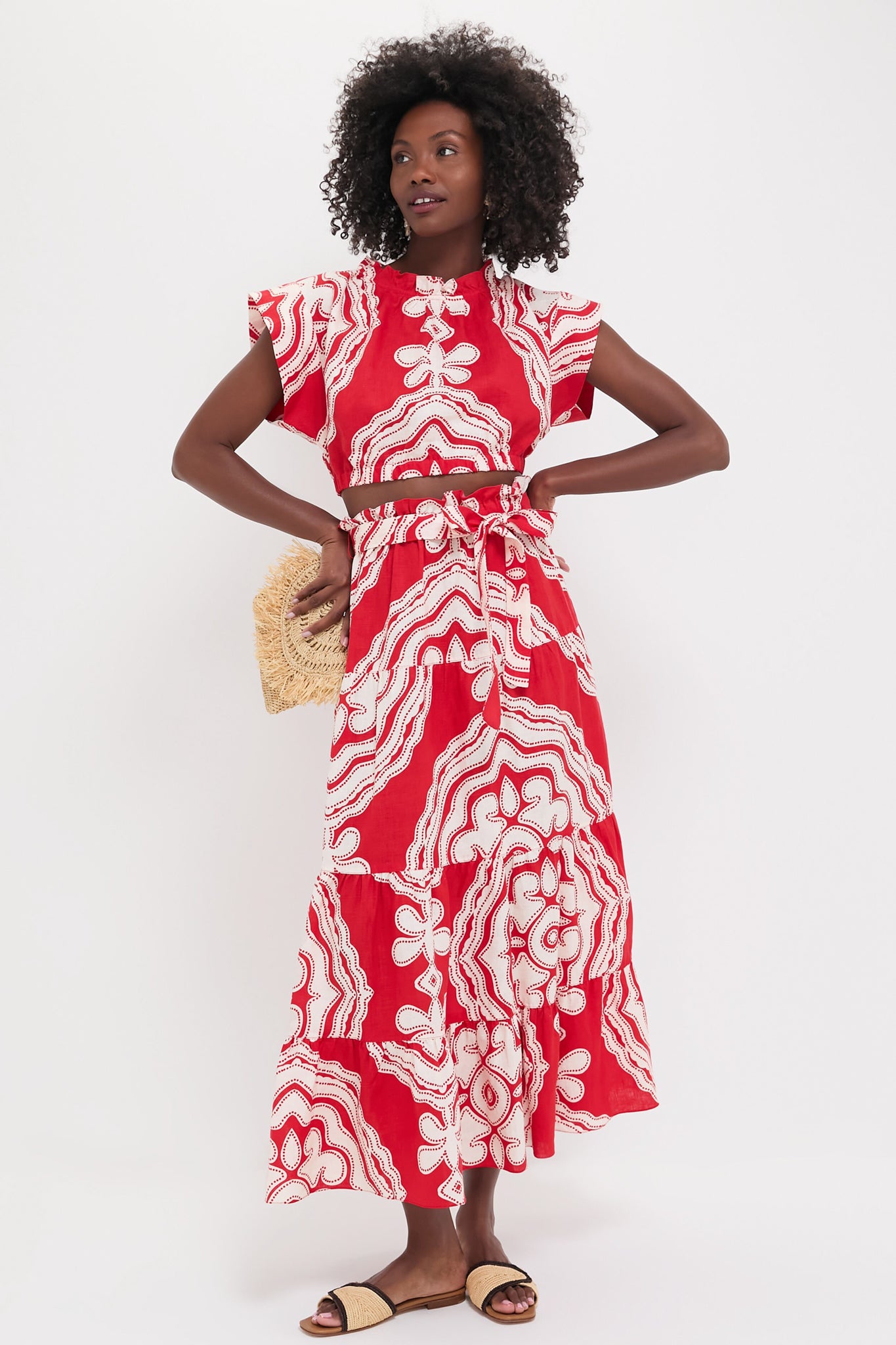 Nike Red Sanaa Skirt