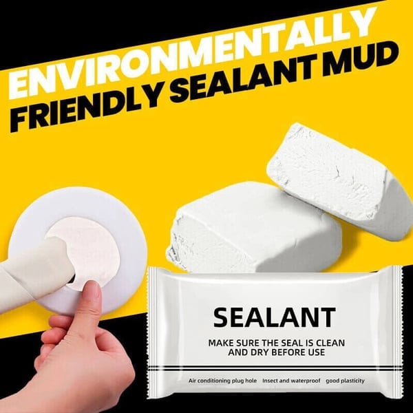 Environmentally friendly sealing clay