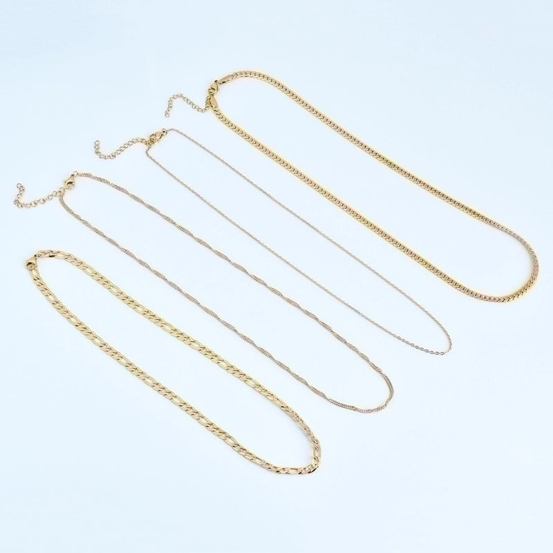 Minimalist Geometric Titanium Steel Plating Necklace