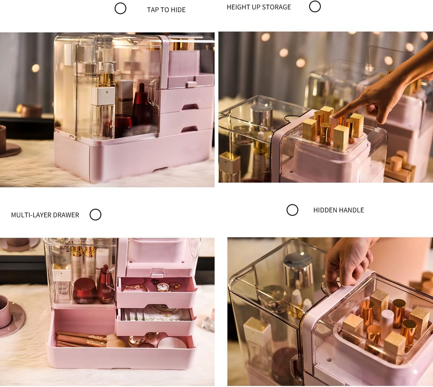 Lift & Store Cosmetic Organizer