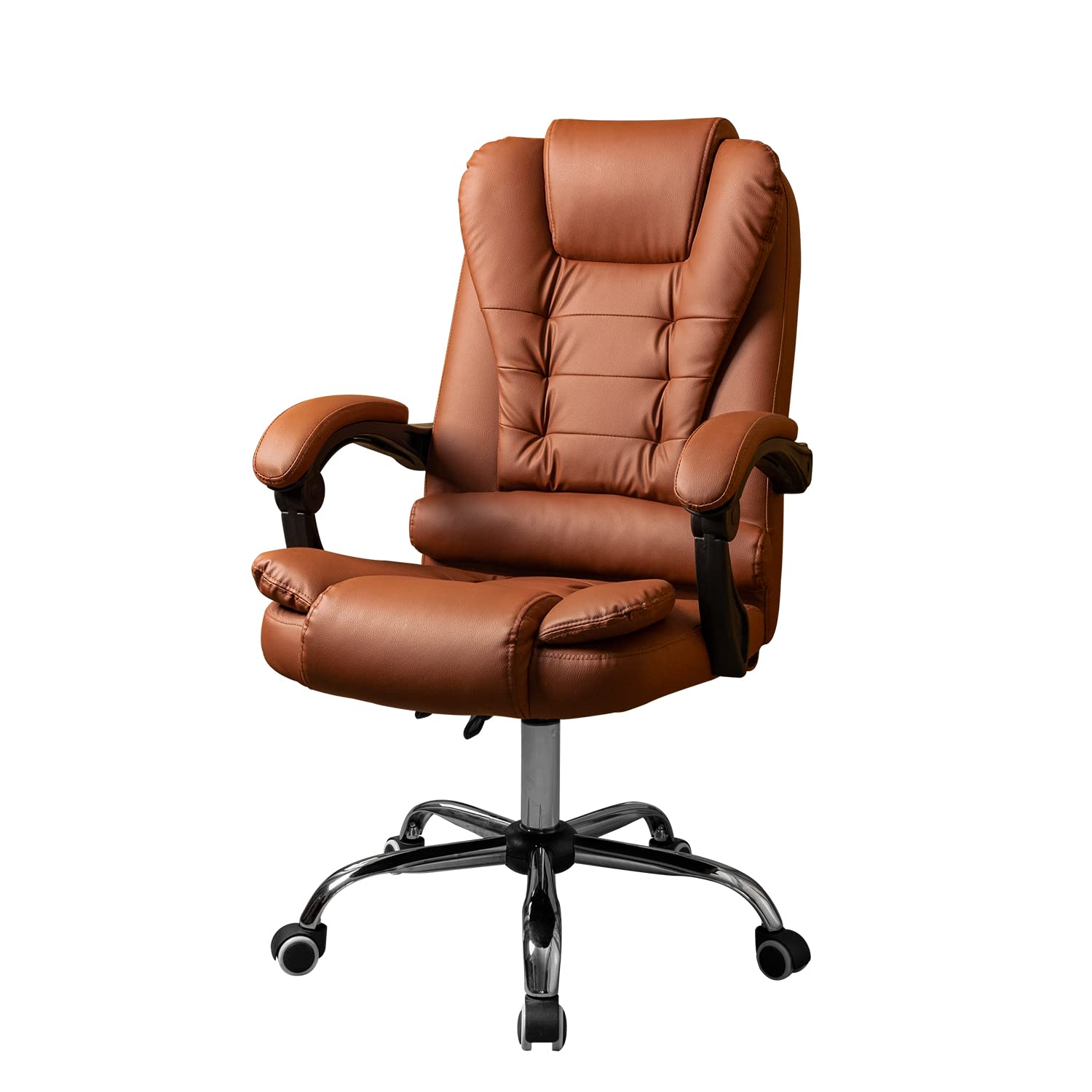 VSHINY Sillas de Oficina Ergonómicas,Silla de computadora,Silla Gamer,Silla de Ordenador,Cómodo sillón Giratorio de Oficina con cojín Acolchado