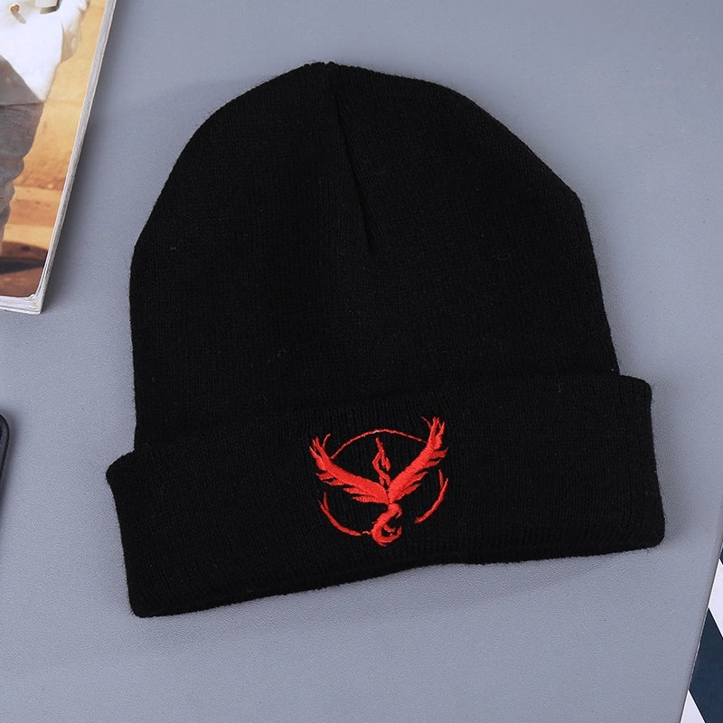 Autumn And Winter Melon Skin Knitted Pullover Cap Wool Hat Tide Brand Warm Ski Hat Sample Custom Custom