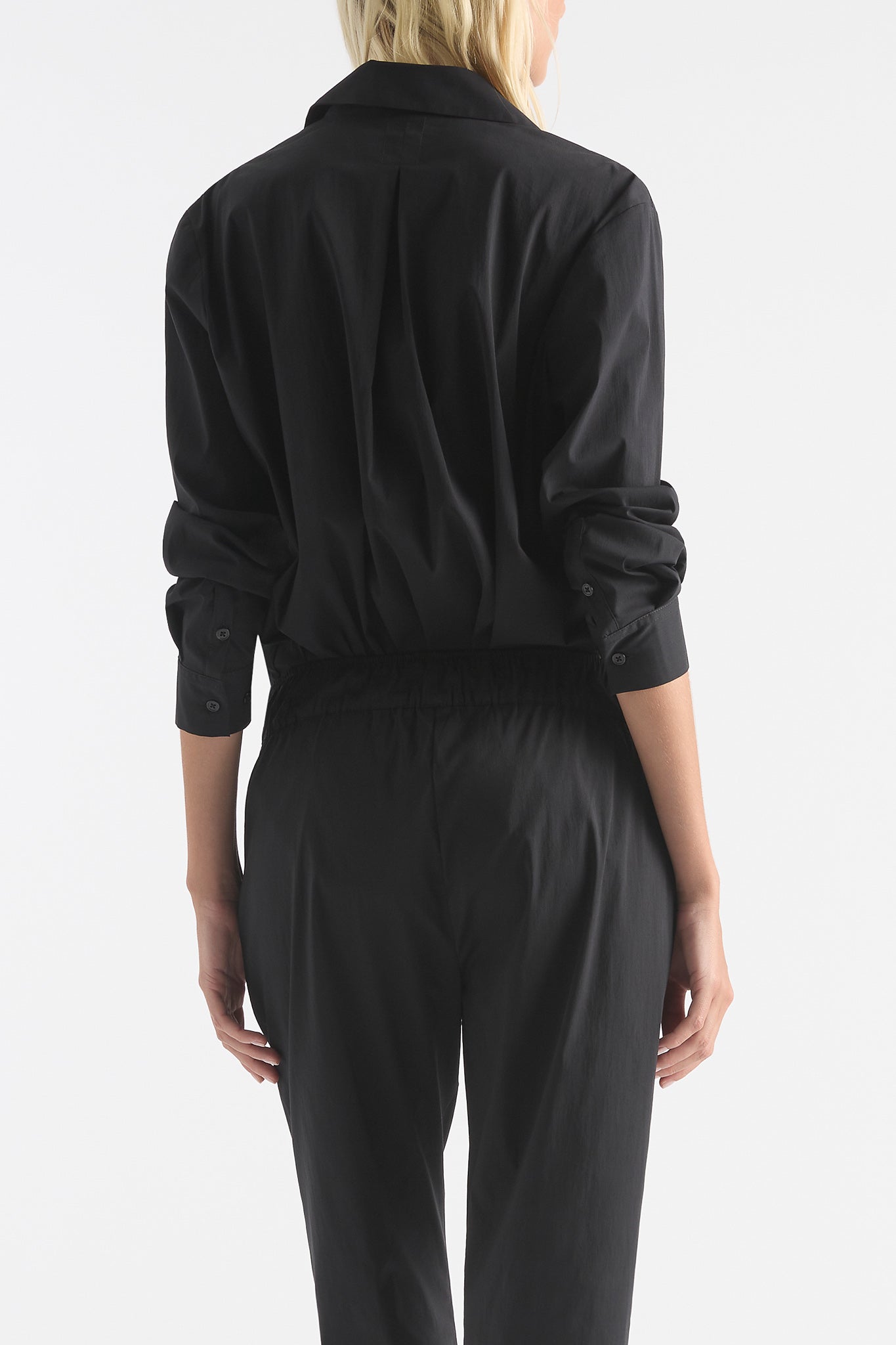 Mela Purdie Zip Front Shirt Microprene