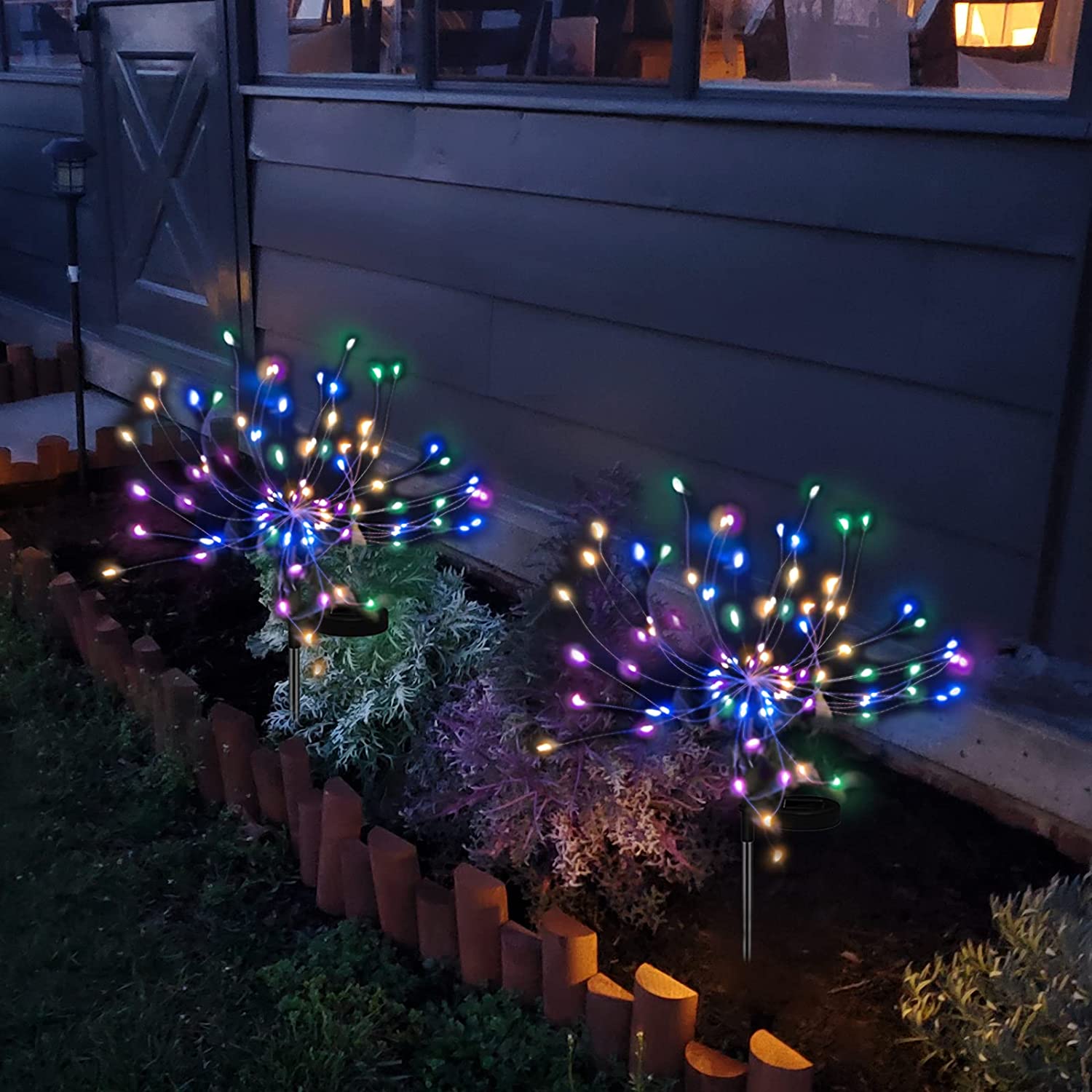 🔥LAST DAY 49% OFF🎁Waterproof  Solar Garden Fireworks Lamp