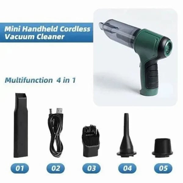 Portable car vacuum cleaner