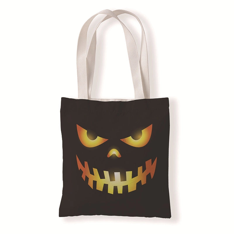 Unisex Minimalist Pumpkin Shopping Bags