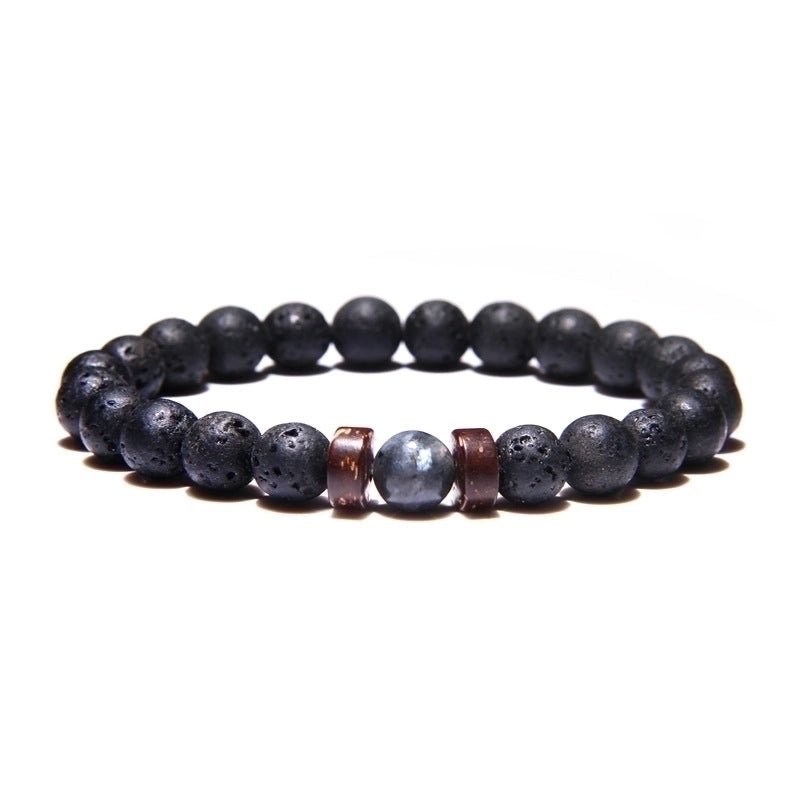 Minimalist Geometric Natural Stone Beaded Bracelets 1 Piece