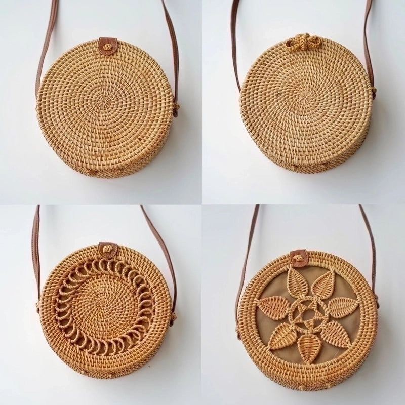 Women's All Seasons Straw Ethnic Style Straw Bag