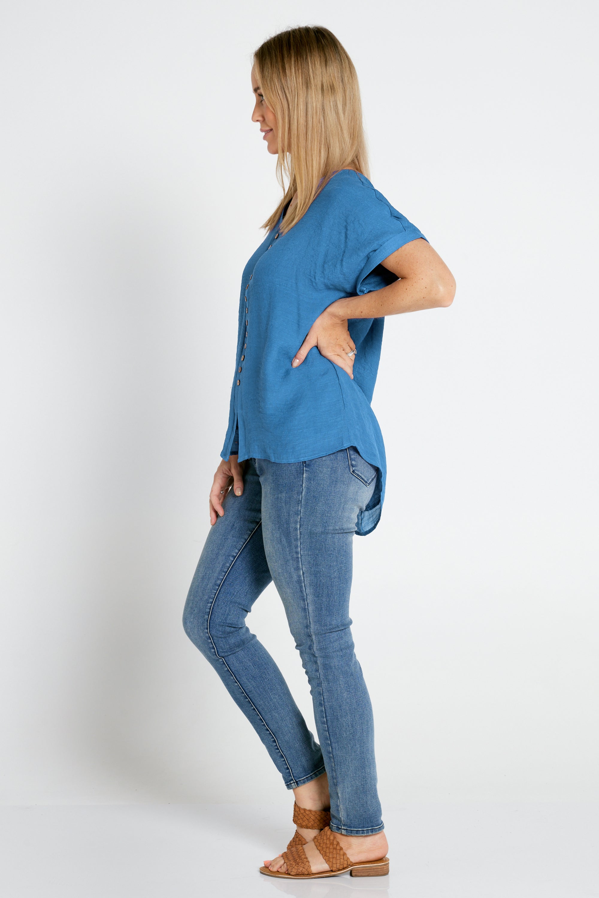 Gemma Top - Blue