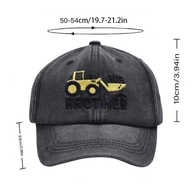 Children Unisex Embroidery Sweet Letter Embroidery Curved Eaves Baseball Cap