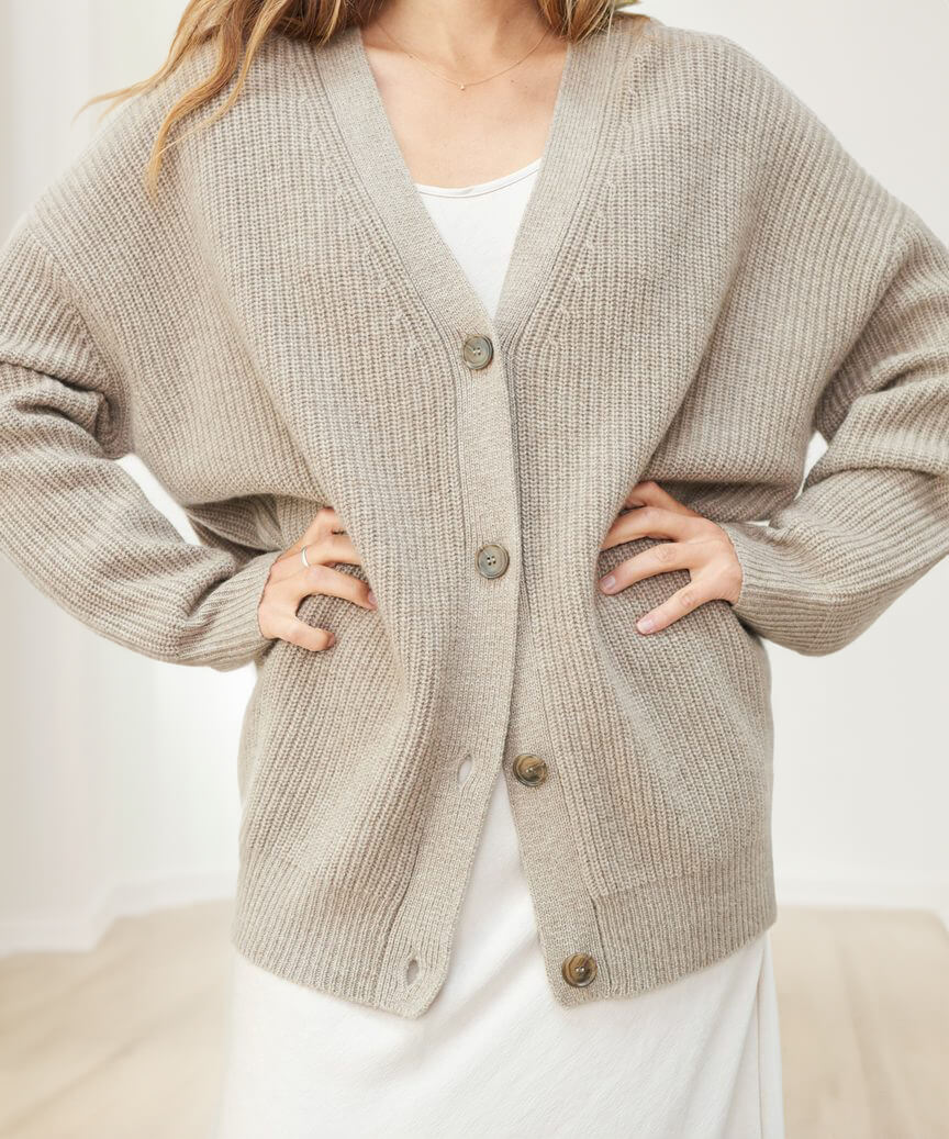 🔥Cashmere Cocoon Cardigan