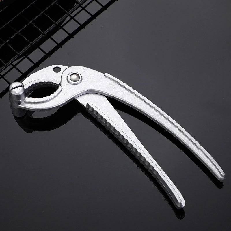 Arc Anti-scalding Hand Clip Aluminum Alloy Kitchen Gadget Tray Holder High Temperature Resistant Bowl Clip Casserole Clip