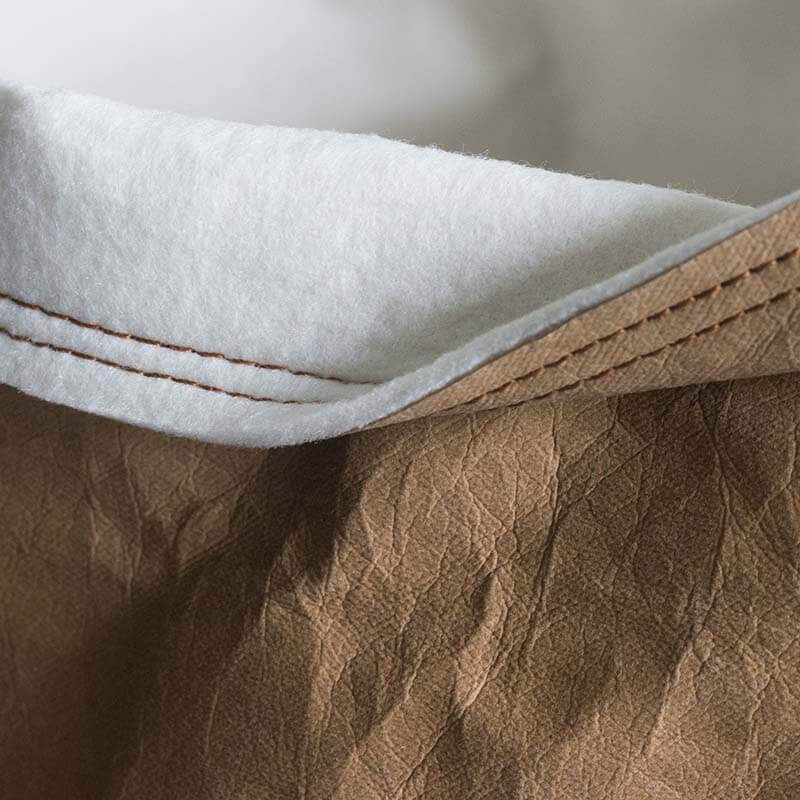 Washable Kraft Paper Cat Basket Bed