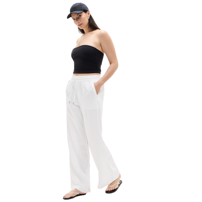 Retreat Linen High Rise Pant